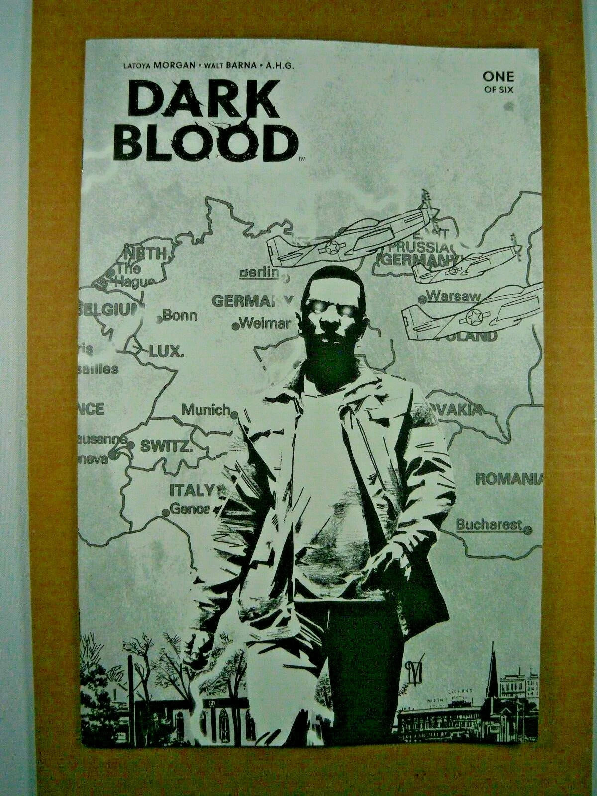 Dark Blood #1 - 1:10 de Landro Black & White variant - NM - Boom Studios