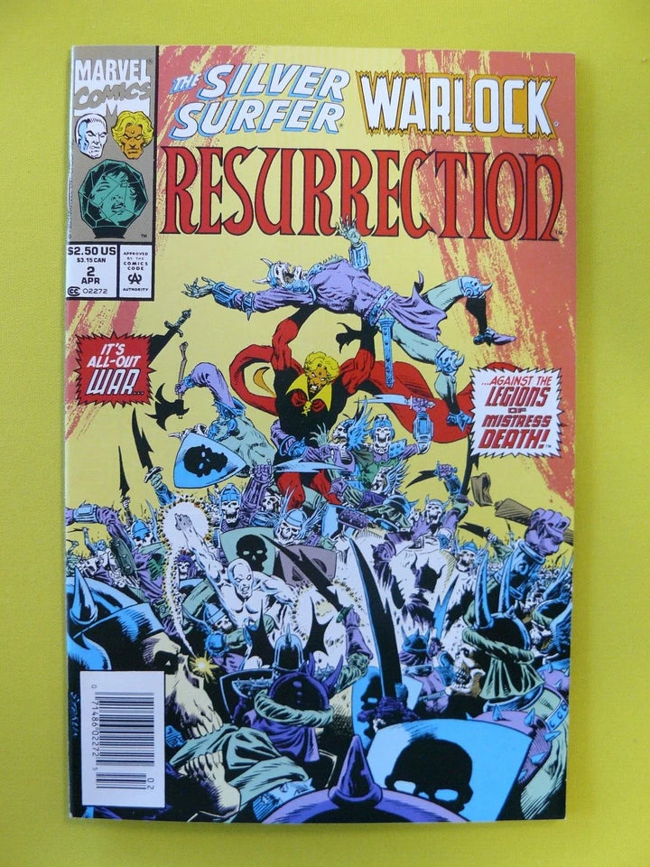 Silver Surfer Warlock Resurrection #1-4