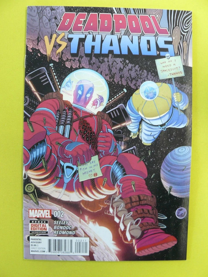 Deadpool vs Thanos #1-4