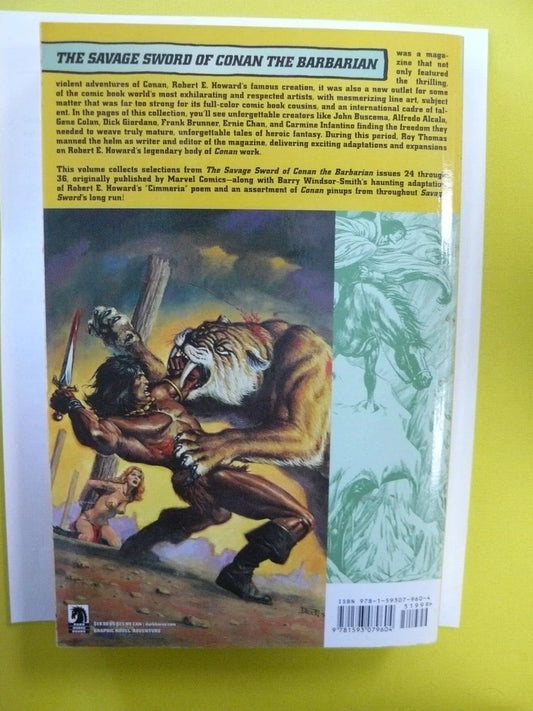 Savage Sword of Conan Vol 3 GN