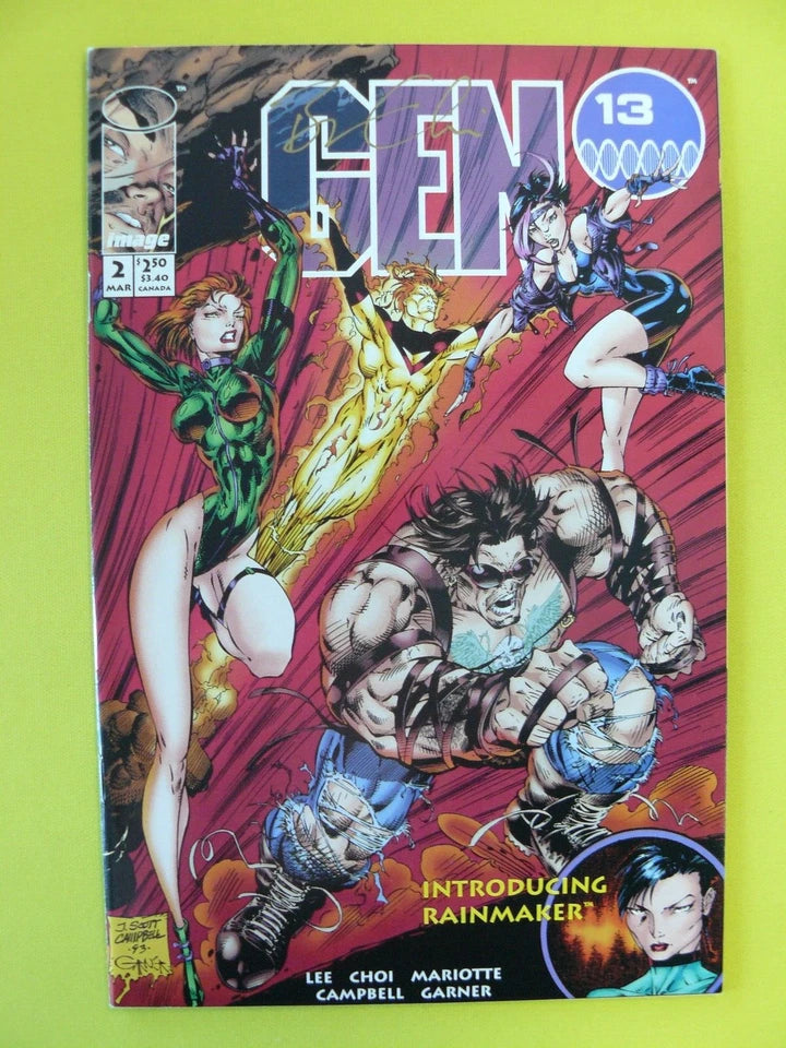 Gen13 #1-5 & Deathmate Black