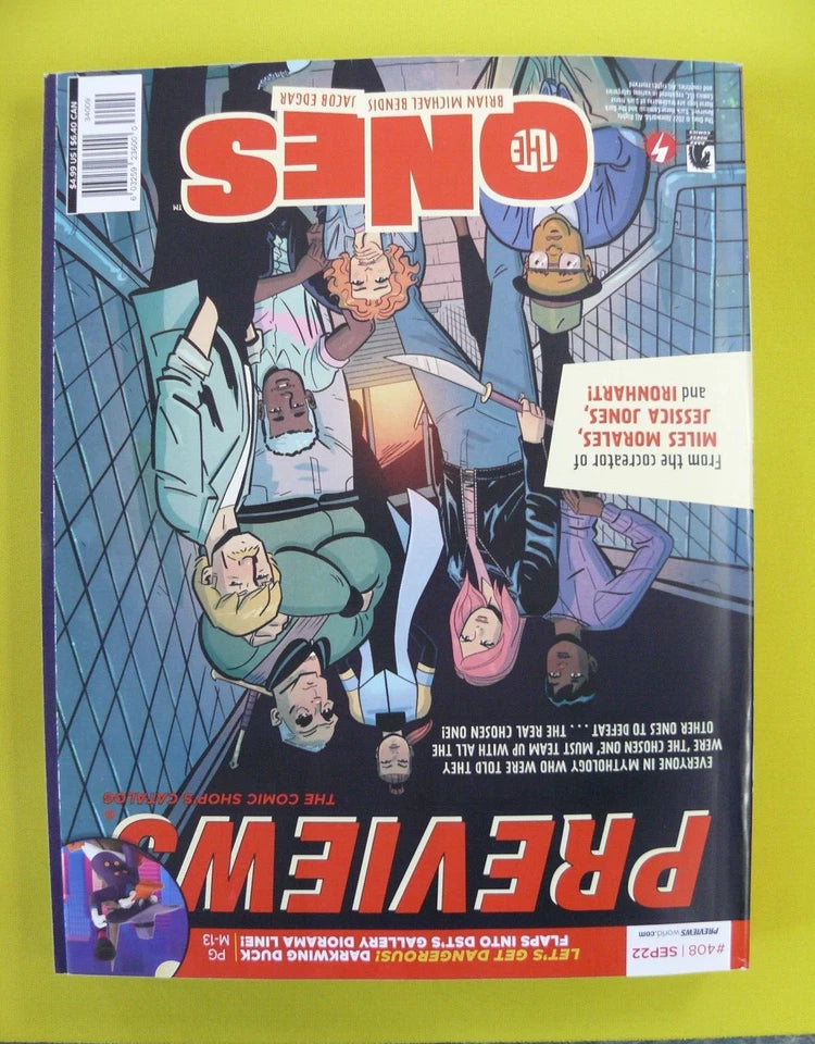 Previews #408 - Includes an 8-Page Bad Idea story "First Supper" - NM- - Diamond