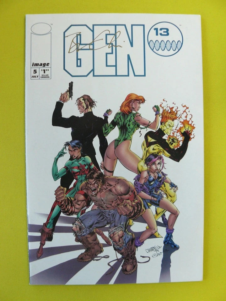 Gen13 #1-5 & Deathmate Black