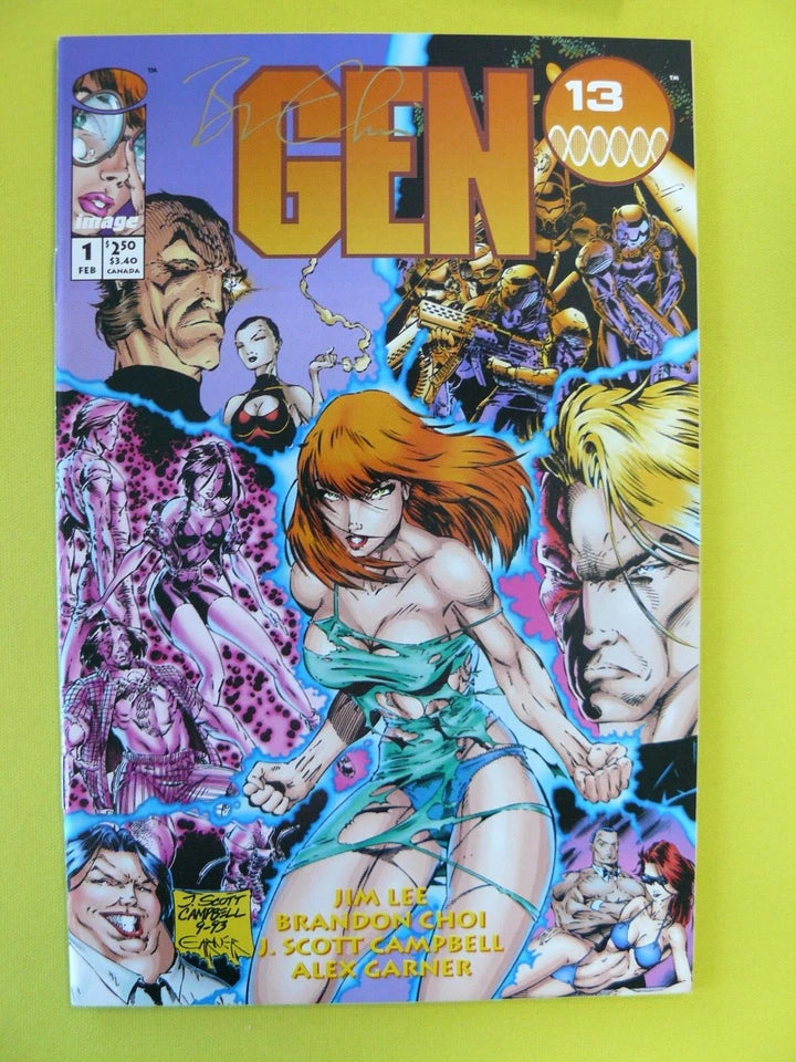 Gen13 #1-5 & Deathmate Black