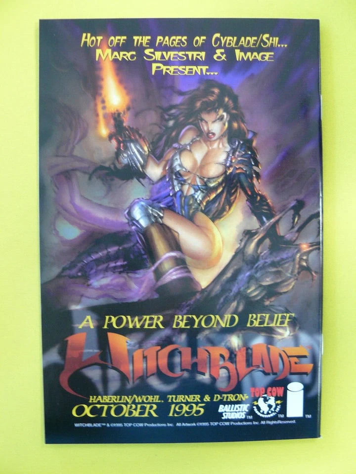Cyblade Shi Battle for Independents #1 -1st Appearance Witchblade- VF/NM - Image