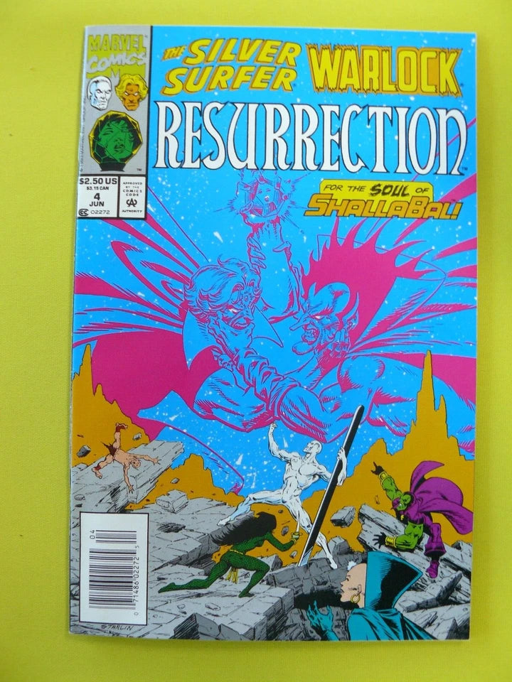 Silver Surfer Warlock Resurrection #1-4