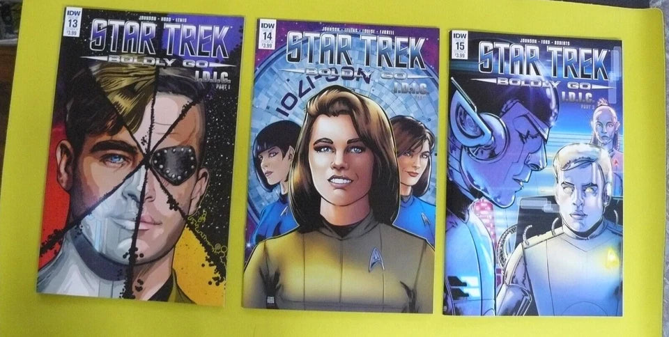 Star Trek Boldly Go #1-18