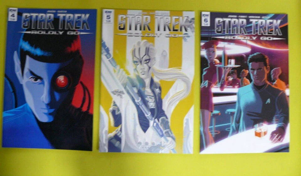 Star Trek Boldly Go #1-18