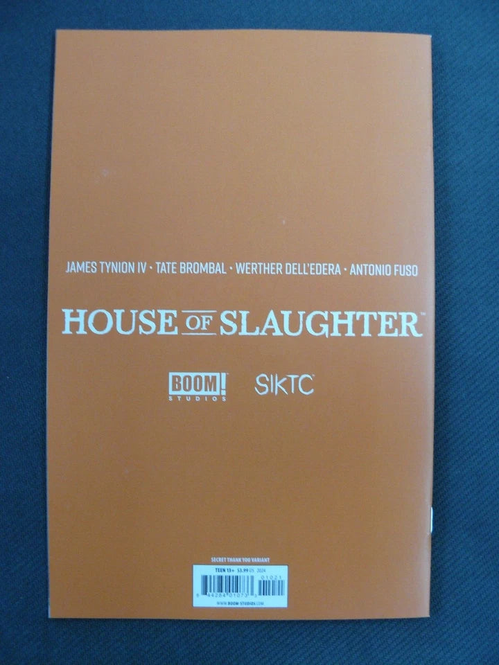 House of Slaughter #21 Ashcan