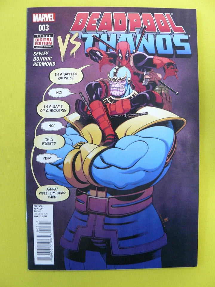 Deadpool vs Thanos #1-4