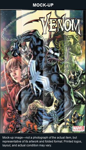 Mock-up image—not a photograph of the actual item, but representative of its artwork and folded format. Printed logos, layout, and actual condition may vary. Twilight Comics watermark is on the mock-up only, not the physical poster.