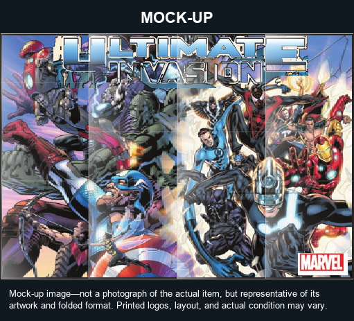 Mock-up image—not a photograph of the actual item, but representative of its artwork and folded format. Printed logos, layout, and actual condition may vary. Twilight Comics watermark is on the mock-up only, not the physical poster.