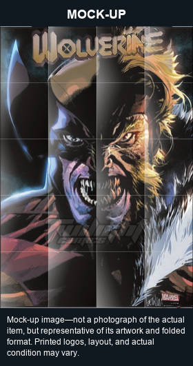 Mock-up image—not a photograph of the actual item, but representative of its artwork and folded format. Printed logos, layout, and actual condition may vary. Twilight Comics watermark is on the mock-up only, not the physical poster.