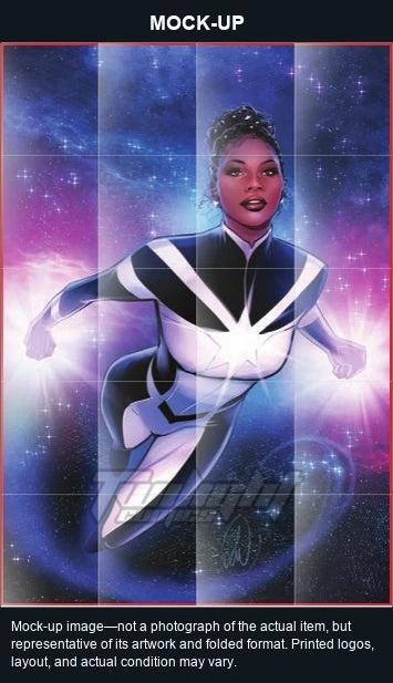 Mock-up image—not a photograph of the actual item, but representative of its artwork and folded format. Printed logos, layout, and actual condition may vary. Twilight Comics watermark is on the mock-up only, not the physical poster.