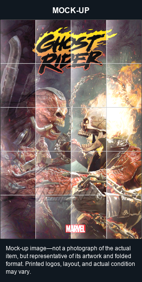 Mock-up image—not a photograph of the actual item, but representative of its artwork and folded format. Printed logos, layout, and actual condition may vary. Twilight Comics watermark is on the mock-up only, not the physical poster.