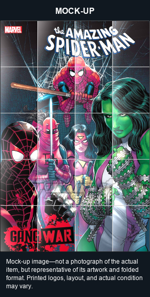 Mock-up image—not a photograph of the actual item, but representative of its artwork and folded format. Printed logos, layout, and actual condition may vary. Twilight Comics watermark is on the mock-up only, not the physical poster.