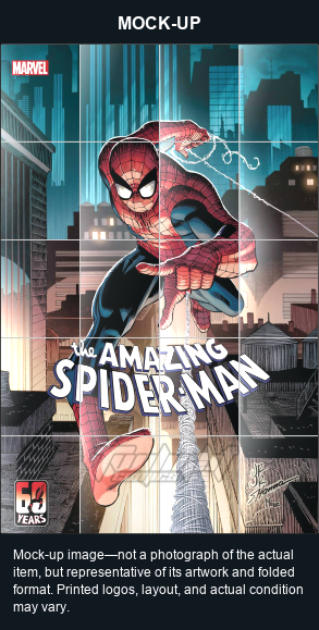 Mock-up image—not a photograph of the actual item, but representative of its artwork and folded format. Printed logos, layout, and actual condition may vary. Twilight Comics watermark is on the mock-up only, not the physical poster.