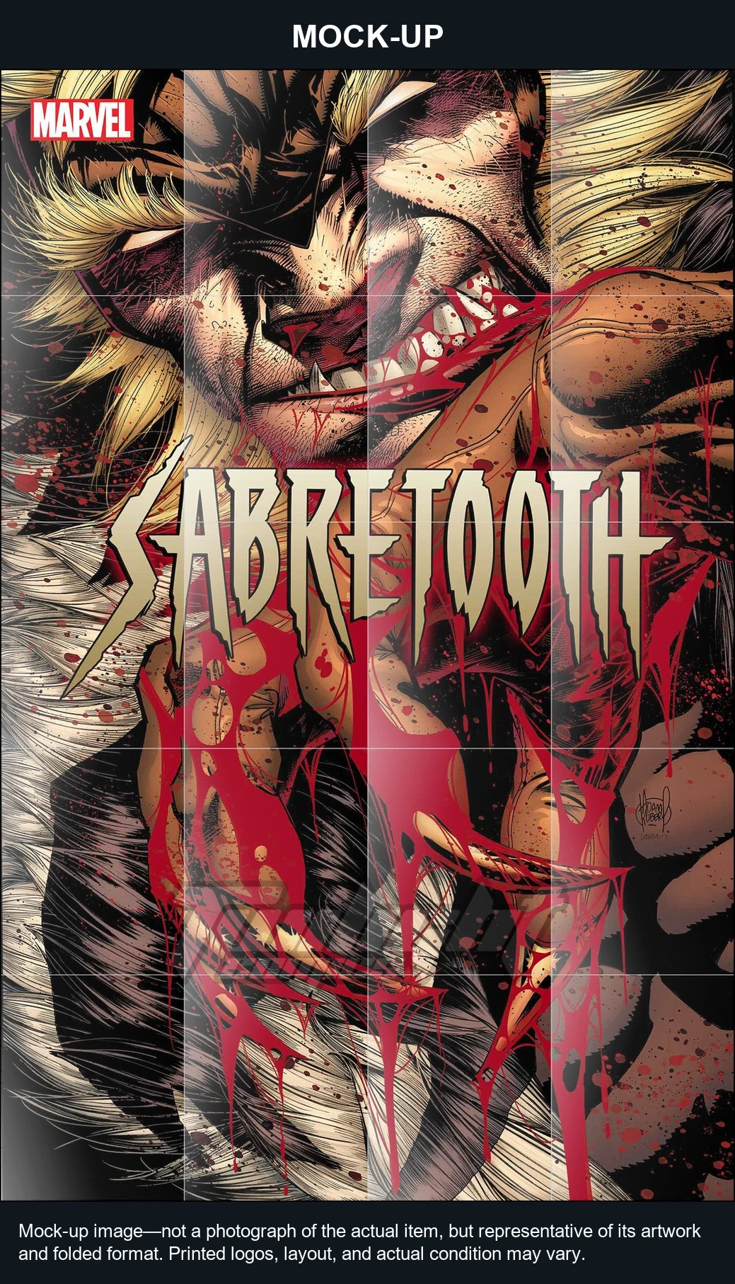 Mock-up image—not a photograph of the actual item, but representative of its artwork and folded format. Printed logos, layout, and actual condition may vary. Twilight Comics watermark is on the mock-up only, not the physical poster.