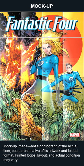 Mock-up image—not a photograph of the actual item, but representative of its artwork and folded format. Printed logos, layout, and actual condition may vary. Twilight Comics watermark is on the mock-up only, not the physical poster.