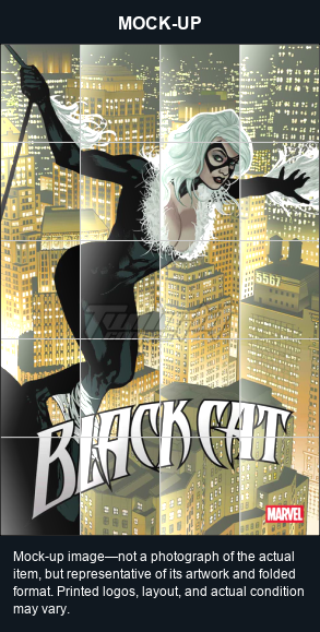 Mock-up image—not a photograph of the actual item, but representative of its artwork and folded format. Printed logos, layout, and actual condition may vary. Twilight Comics watermark is on the mock-up only, not the physical poster.