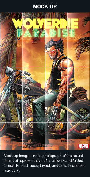 Mock-up image—not a photograph of the actual item, but representative of its artwork and folded format. Printed logos, layout, and actual condition may vary. Twilight Comics watermark is on the mock-up only, not the physical poster.